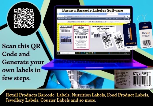 generate your barcode label online barcode labels generator software; scan qr code and design barcode labels online; generate product tags online; make barcode labels for medical equipments